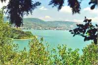 Lago Trasimeno von der Isola Maggiore